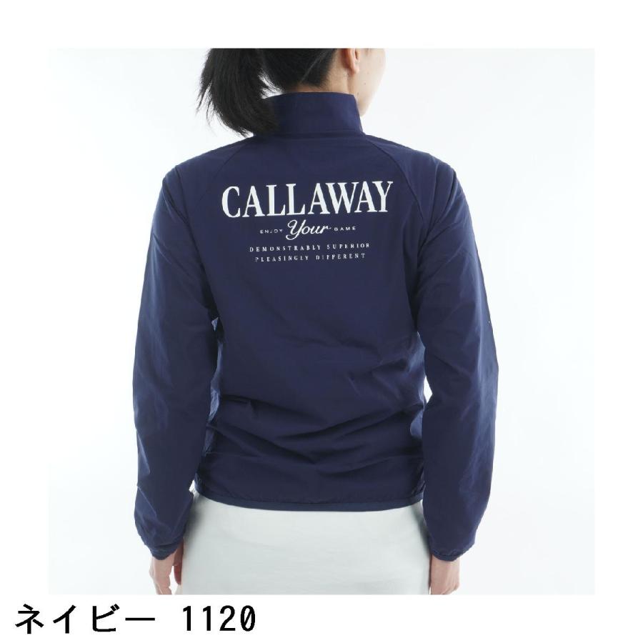 Callaway ゴルフウェア ロゴスウェットブルゾン L 紺 Callaway（キャロウェイ） キャロウェイゴルフ Callaway Golf