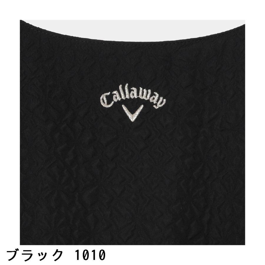 キャロウェイゴルフ Callaway Golf フラワーボンディングフルジップノースリーブワンピース レディス_13