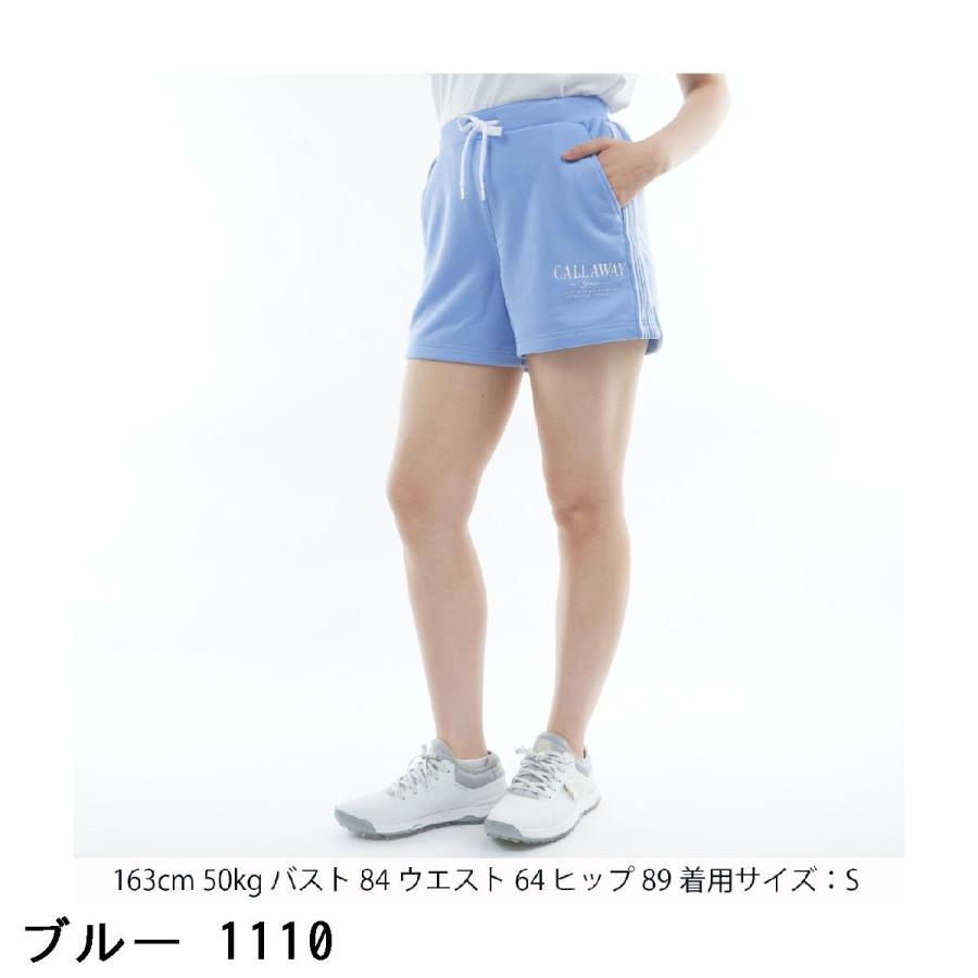 キャロウェイゴルフ Callaway Golf 裏毛スウェットショートパンツ レディスの画像