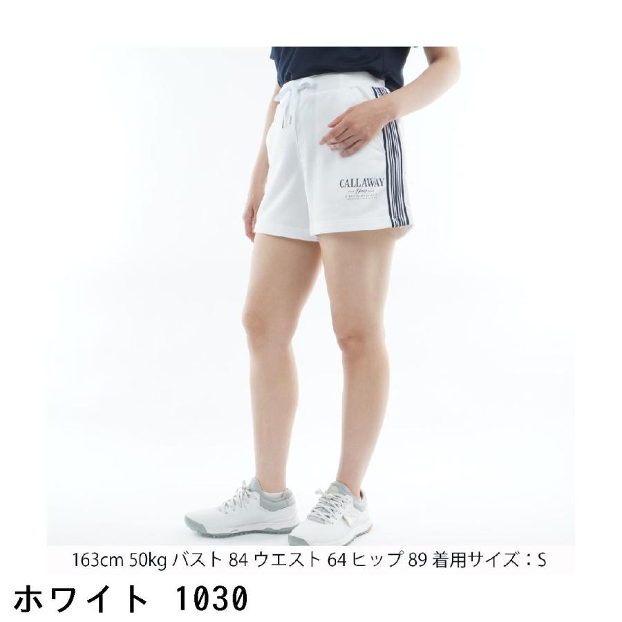 キャロウェイゴルフ Callaway Golf 裏毛スウェットショートパンツ レディスの画像