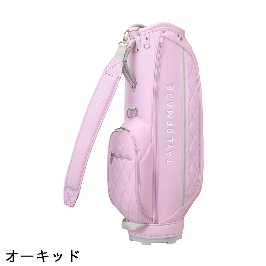 未使用品 TaylorMade ウィルシャー キャディバッグ ピンク TaylorMade（テーラーメイド） ウィルシャー キャディバッグ レディス