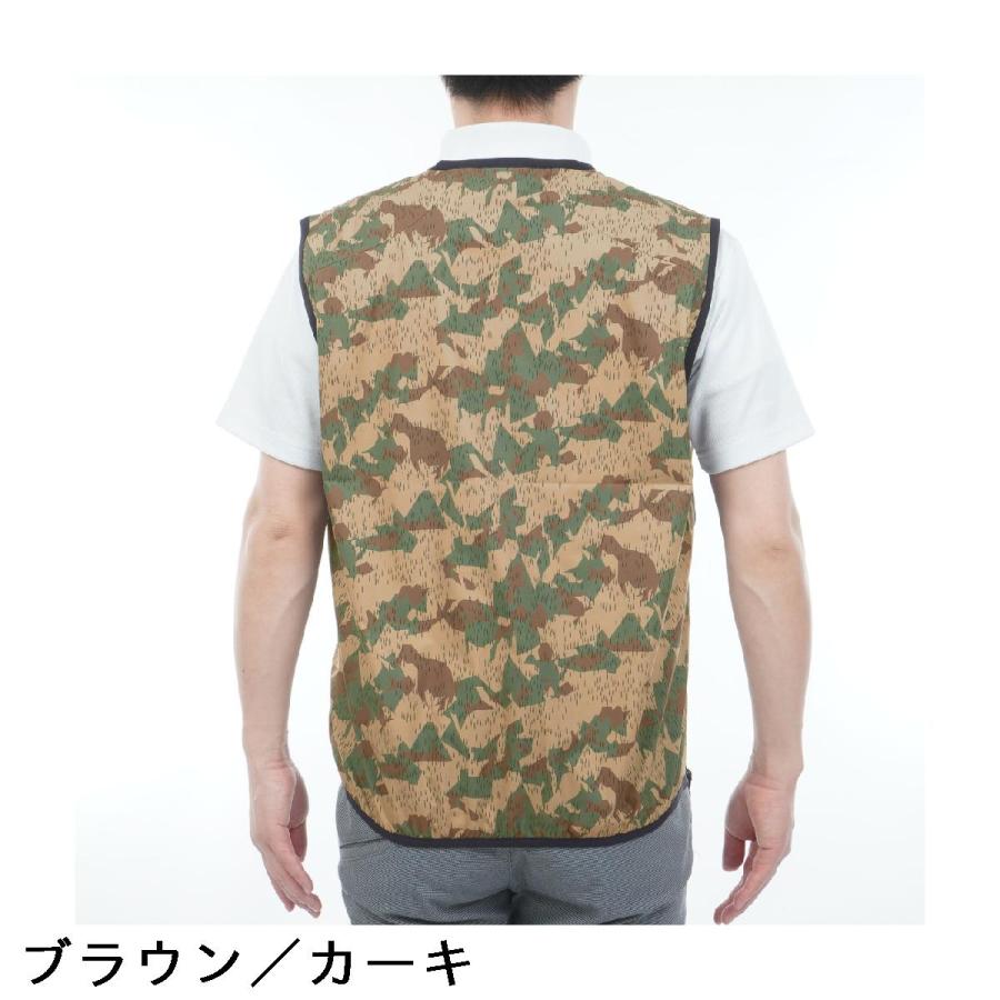 ペンギンバイマンシングウェア penguin BY MUNSINGWEAR ペンギンカモフラージュ プルオーバーベスト_4