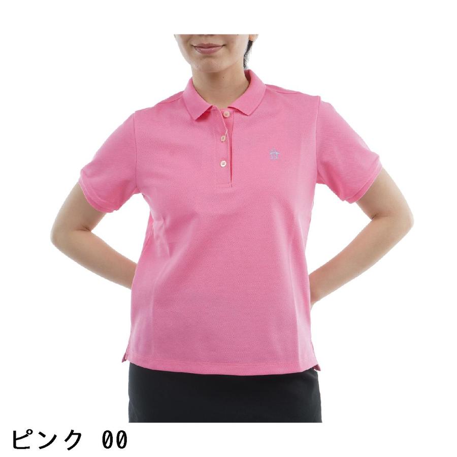 レディースウェア MUNSING WEAR 10 YEARS POLO SHIRTS Munsingwear（マンシングウェア） Munsingwear 10年半袖ポロシャツ