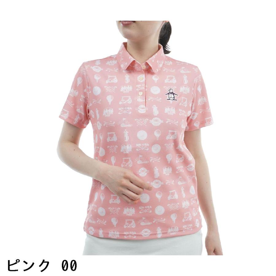 美品 マンシングウェア ゴルフ ポロシャツ ウェア パステル Lサイズ Munsingwear（マンシングウェア） ストレッチ SUNSCREENゴルフモチーフ
