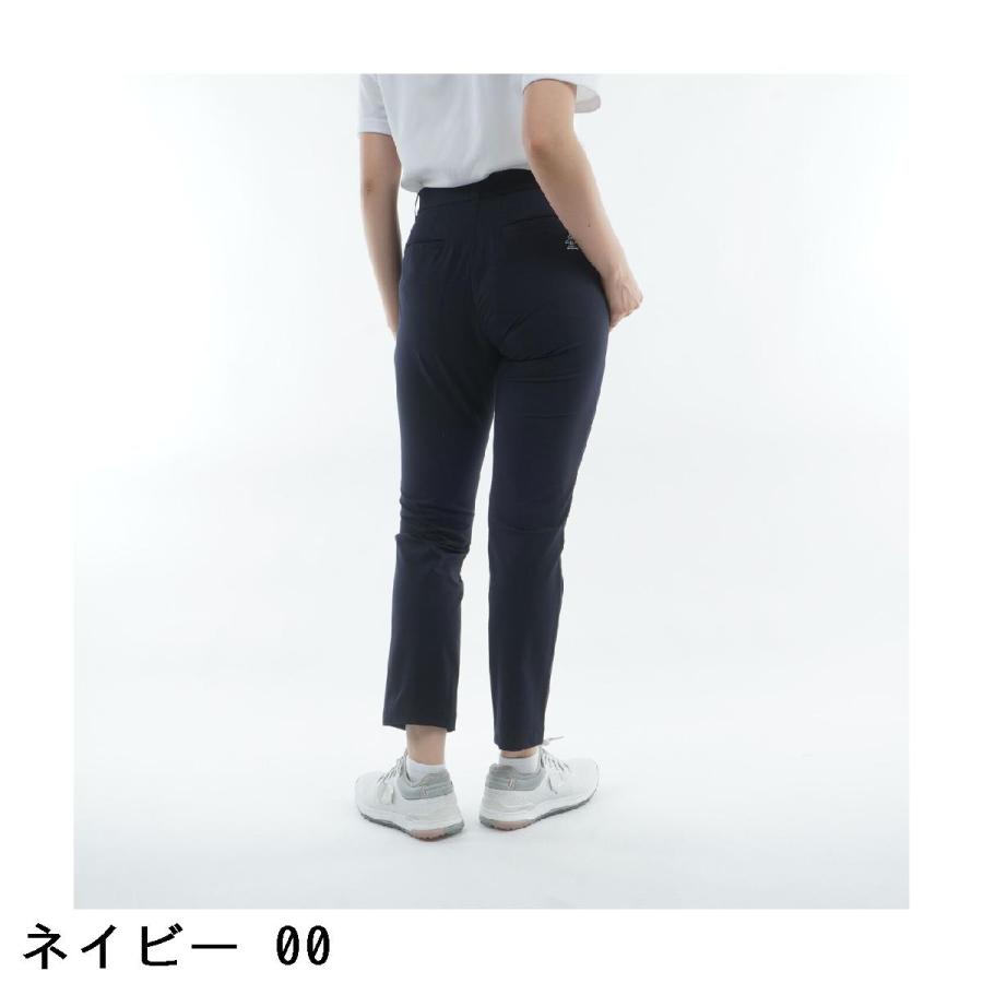 マンシングウェア Munsingwear ストレッチハウンドトゥース地柄パンツ レディスの画像