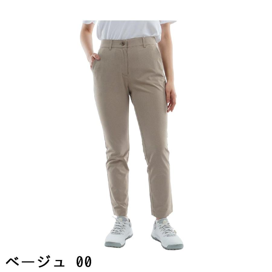 マンシングウェア Munsingwear ストレッチハウンドトゥース地柄パンツ レディスの画像