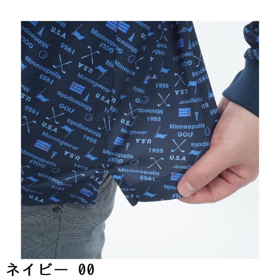 ゴルフ マンシングウェア Munsingwear ストレッチ SUNSCREENロゴ