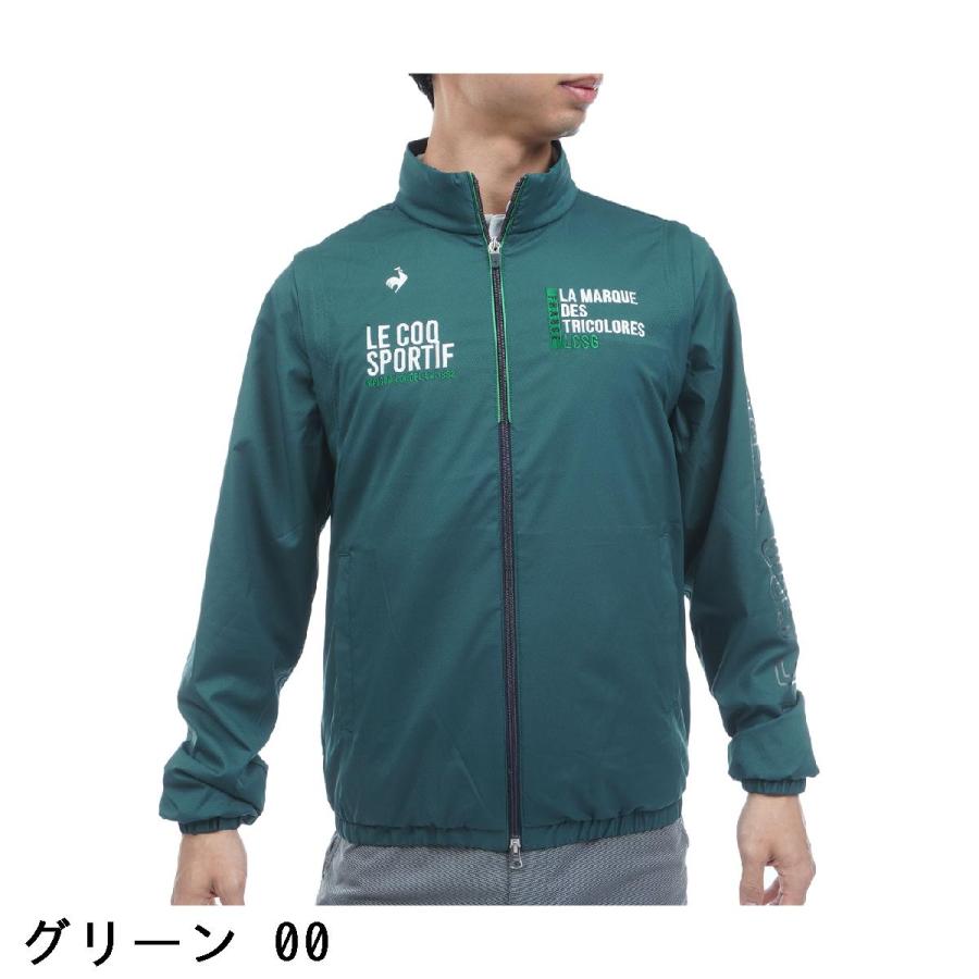 ルコックスポルティフ ゴルフ Le coq sportif GOLF ストレッチ 2WAY ベンチレーションブルゾン_2