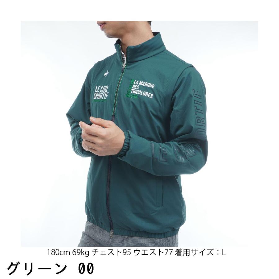 ルコックスポルティフ ゴルフ Le coq sportif GOLF ストレッチ 2WAY ベンチレーションブルゾン_7