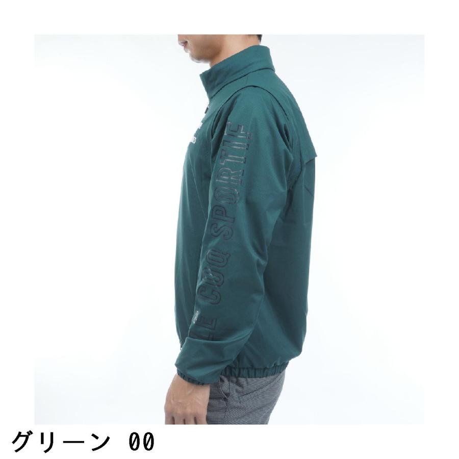 ルコックスポルティフ ゴルフ Le coq sportif GOLF ストレッチ 2WAY ベンチレーションブルゾン_8