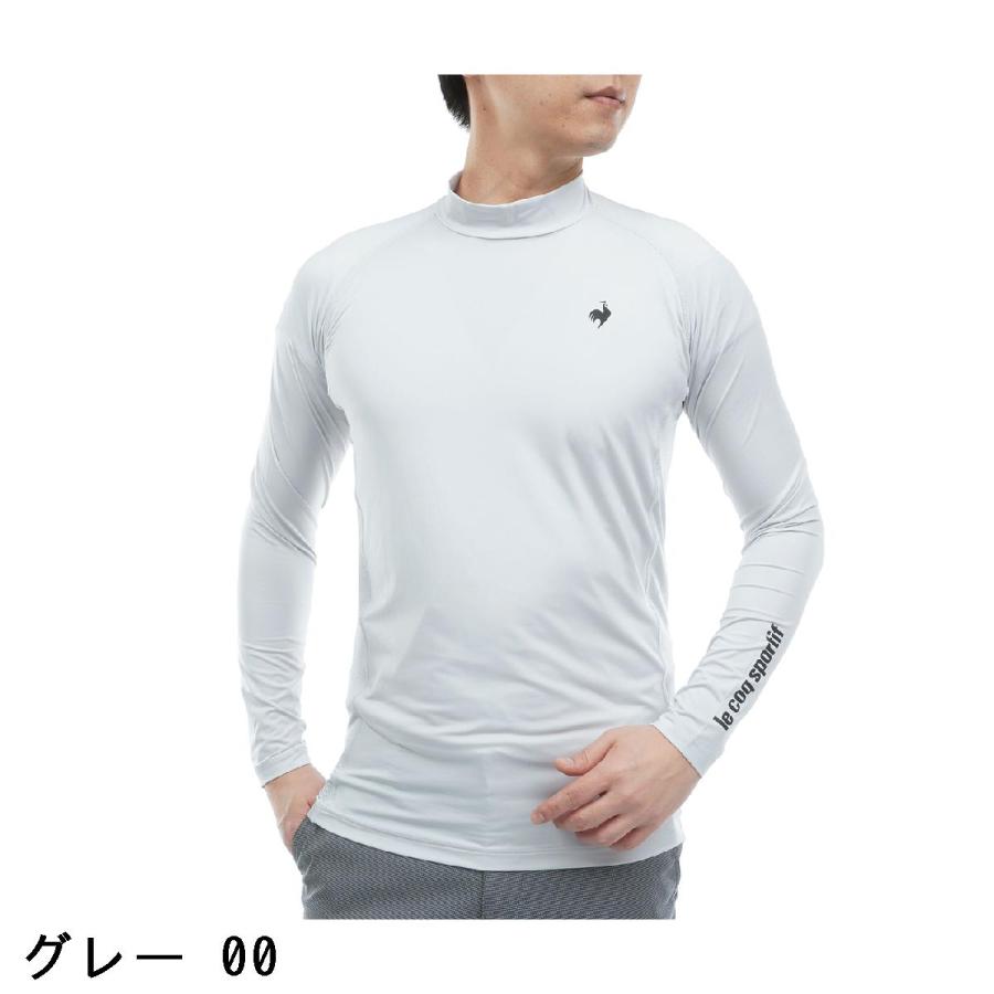 TIGORA GOLF ハイネック 長袖 アンダーシャツ ホワイト le coq sportif GOLF（ルコックスポルティフ ゴルフ） ルコック