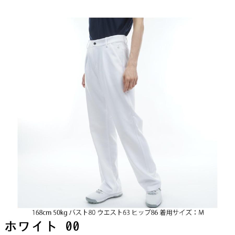 ルコックスポルティフ ゴルフ Le coq sportif GOLF ストレッチ ワンタックロングパンツ レディスの画像