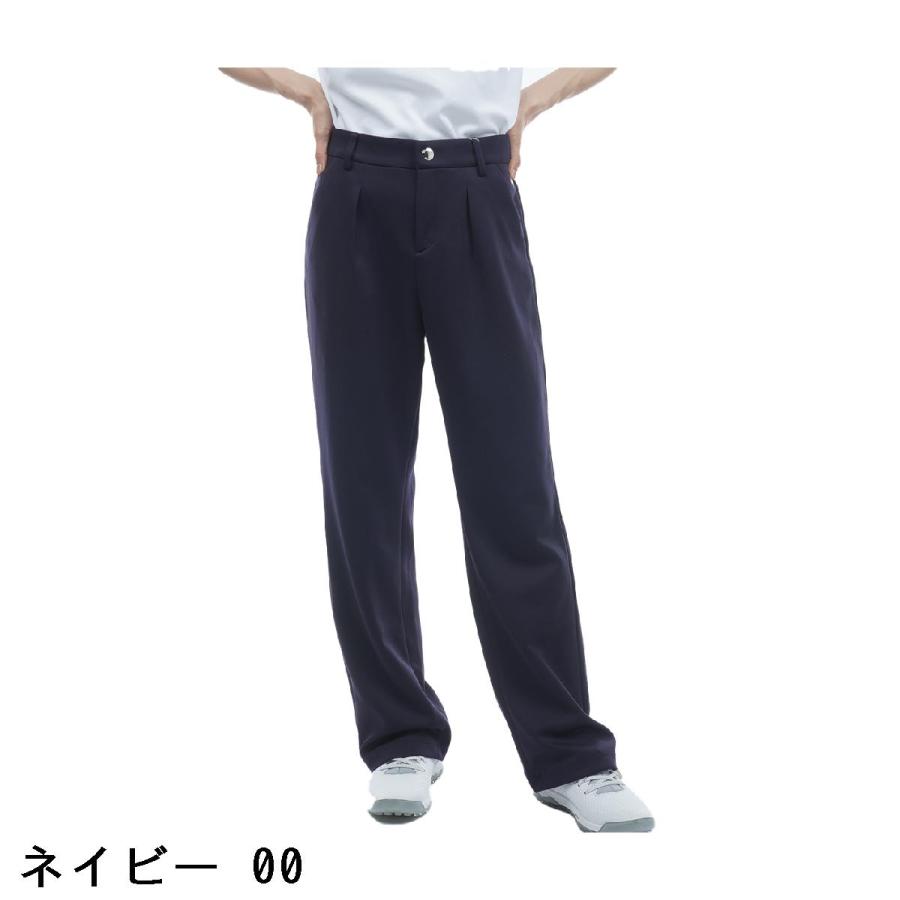 ルコックスポルティフ ゴルフ Le coq sportif GOLF ストレッチ ワンタックロングパンツ レディスの画像