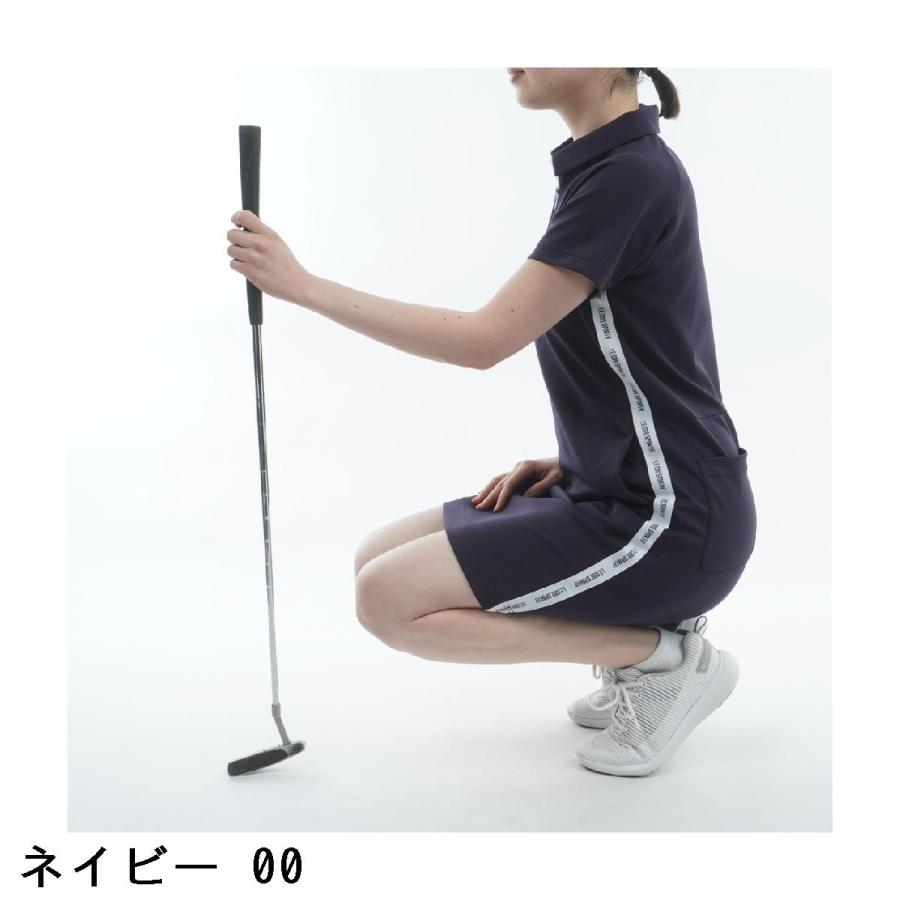 ルコックスポルティフゴルフ★薄手ストレッチ★シャツワンピ【レディース サイズM】 le coq sportif GOLF（ルコックスポルティフ ゴルフ） ルコック