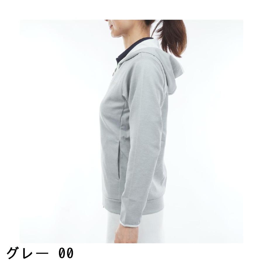 ルコックスポルティフ ゴルフ Le coq sportif GOLF ストレッチ フルジップスウェットフーディー レディスの画像