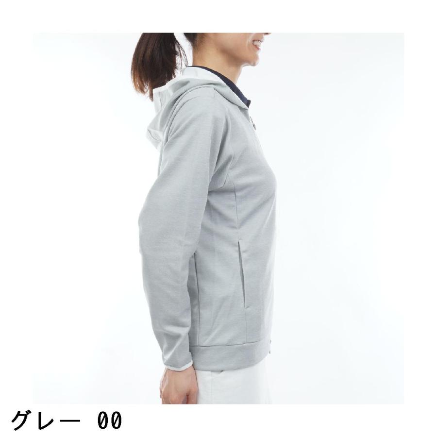 ルコックスポルティフ ゴルフ Le coq sportif GOLF ストレッチ フルジップスウェットフーディー レディスの画像
