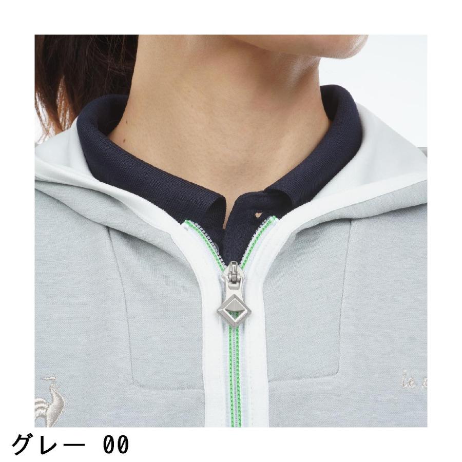 ルコックスポルティフ ゴルフ Le coq sportif GOLF ストレッチ フルジップスウェットフーディー レディスの画像