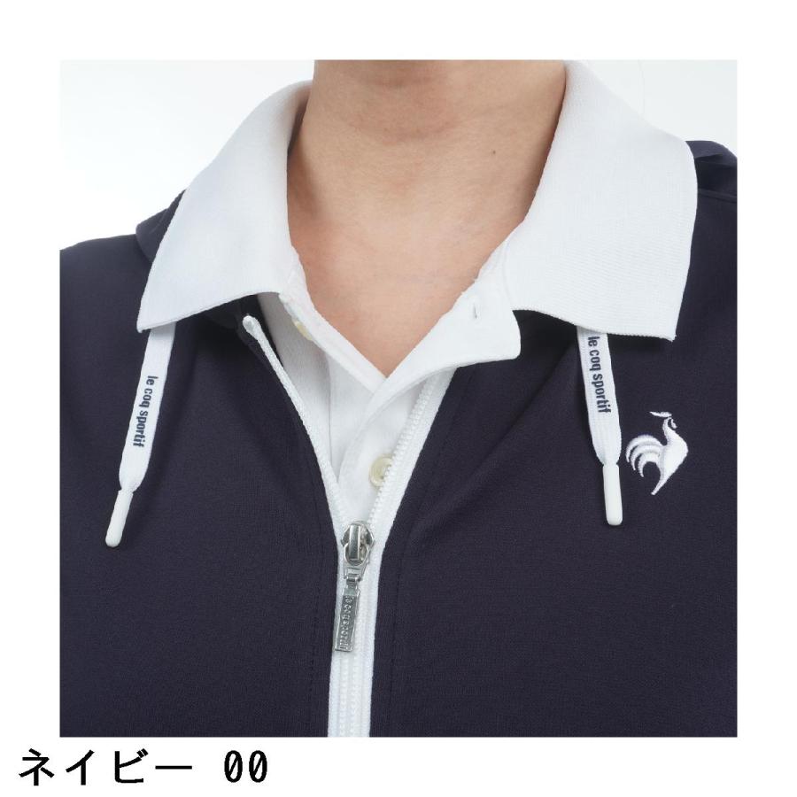 le coq sportif GOLF - ルコックスポルティフ ゴルフ Le coq sportif GOLF DAILY 伸ばすこと フーディーフルジップベスト レディス