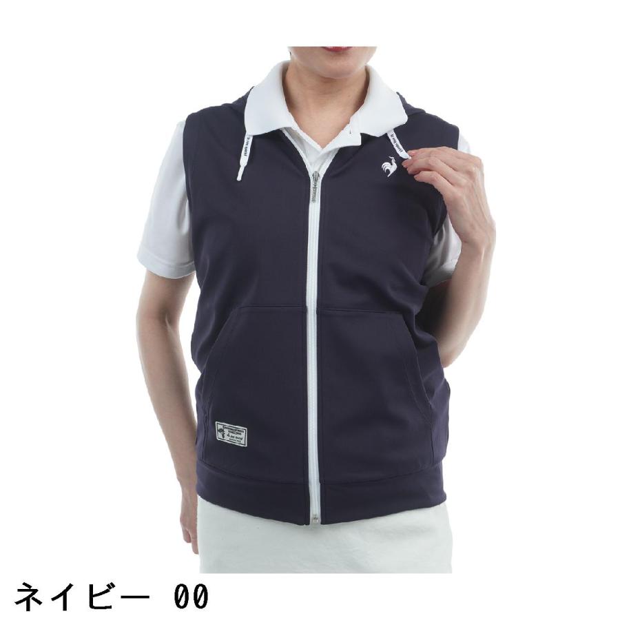 le coq sportif GOLF - ルコックスポルティフ ゴルフ Le coq sportif GOLF DAILY 伸ばすこと フーディーフルジップベスト レディス