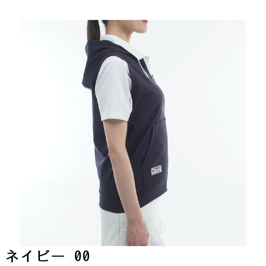 le coq sportif GOLF - ルコックスポルティフ ゴルフ Le coq sportif GOLF DAILY 伸ばすこと フーディーフルジップベスト レディス