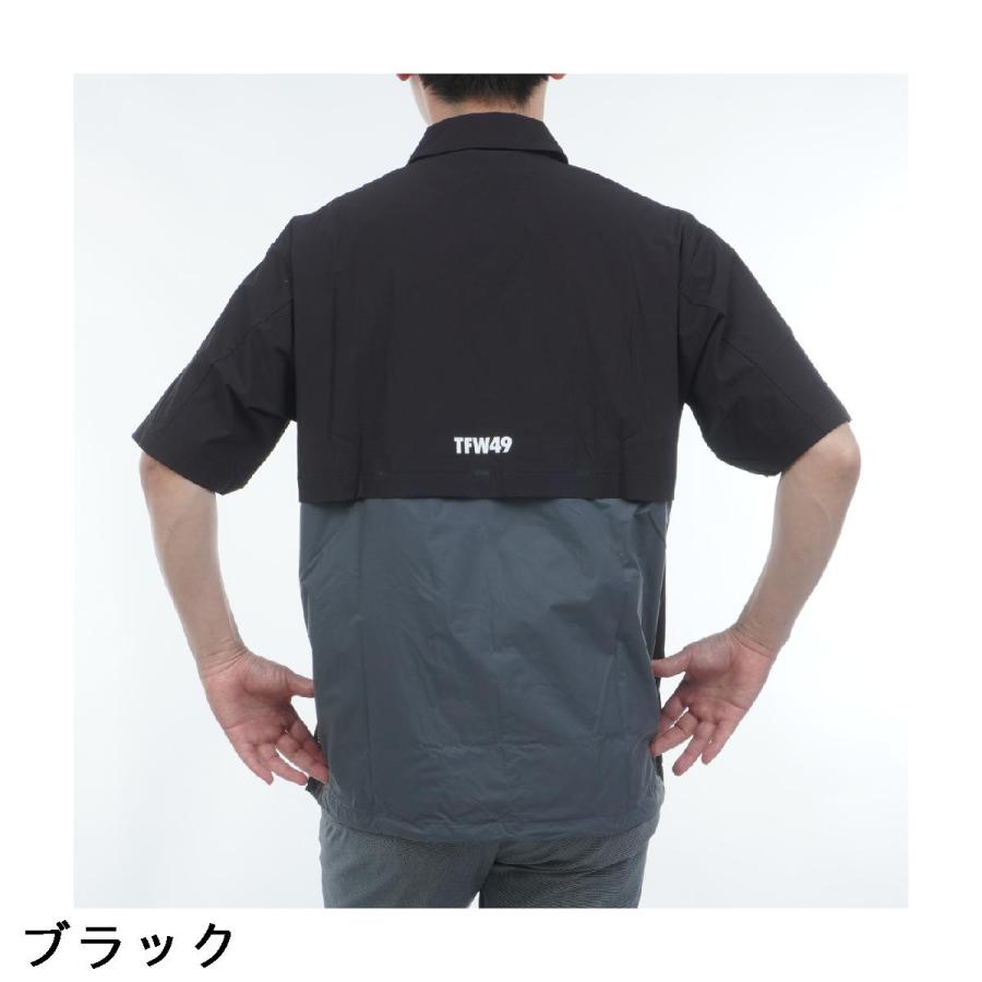 ティーエフダブリュー TFW49 ストレッチ ライト半袖コーチジャケット