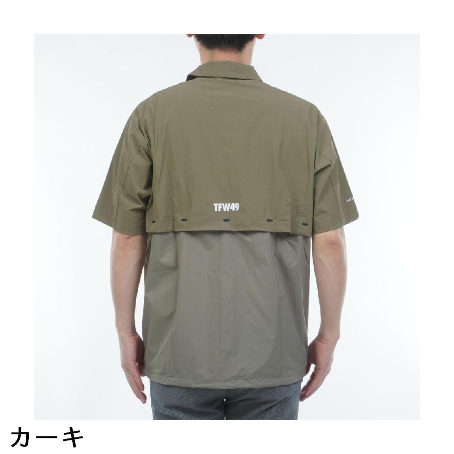 ティーエフダブリュー TFW49 ストレッチ ライト半袖コーチジャケット