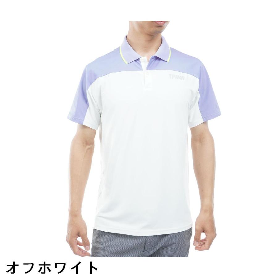 TFW49 ポロシャツ サイドメッシュ ゴルフ メンズウェア GOLF