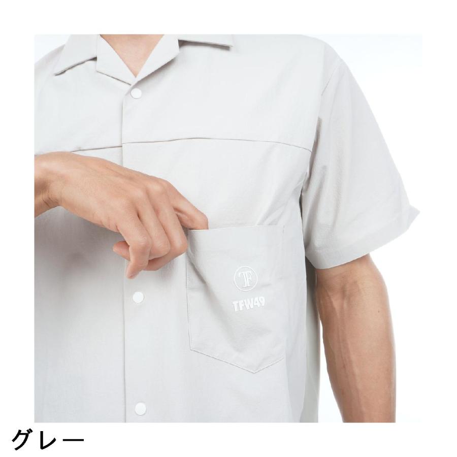 ティーエフダブリュー TFW49 ストレッチ コンビネーションオープン半袖 