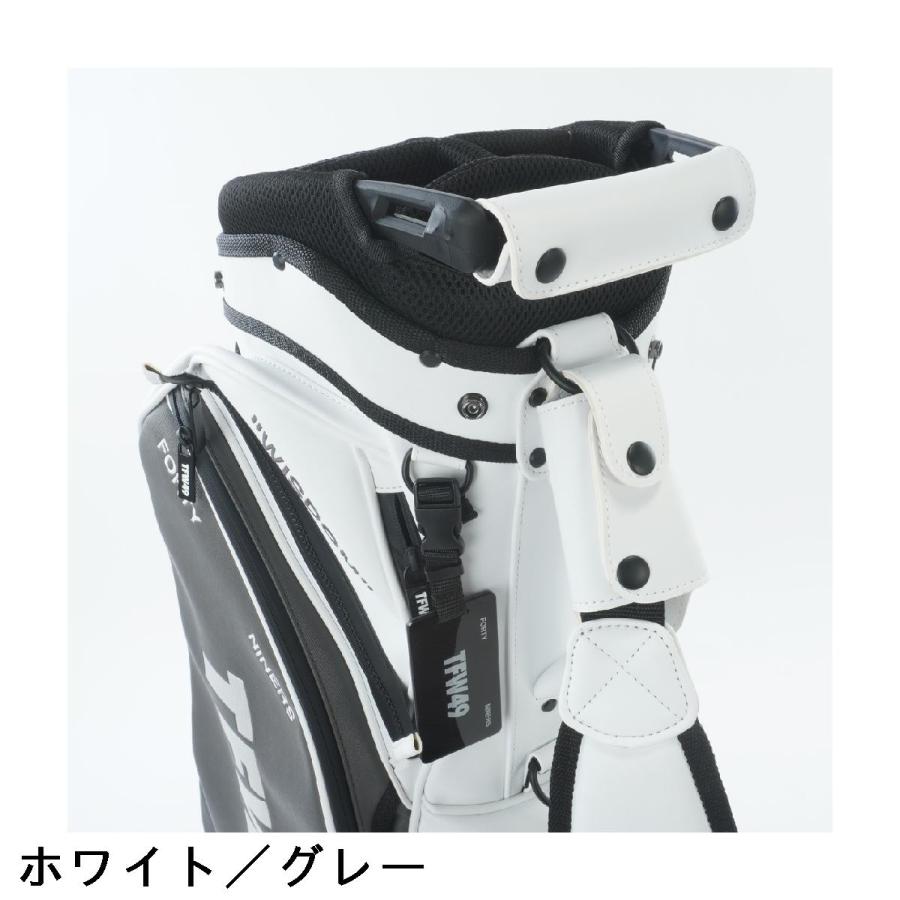 TFW49 スタンドキャディバッグ ホワイト　セット ティーエフダブリュー TFW49 スタンドキャディバッグ : GDOゴルフ