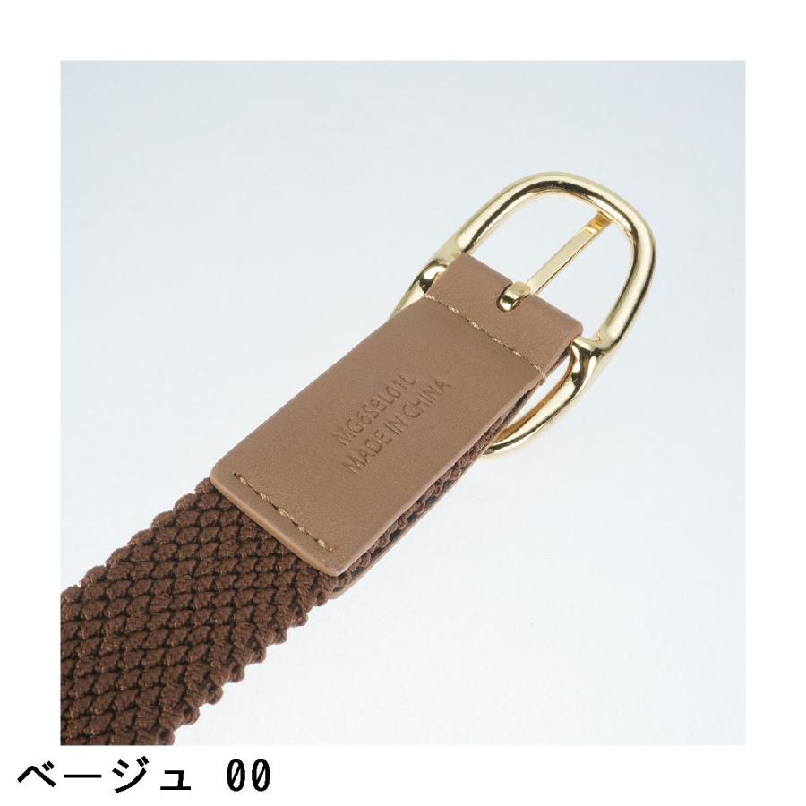 Munsingwear - マンシングウェア リヴァーシブル 伸ばすこと ゴムメッシュベルト レディス