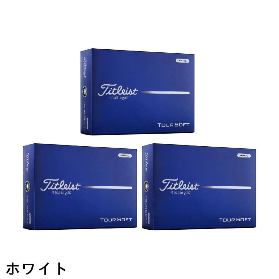 Titleist（タイトリスト） TOUR SOFT TOUR SOFT ボール 3ダースセット