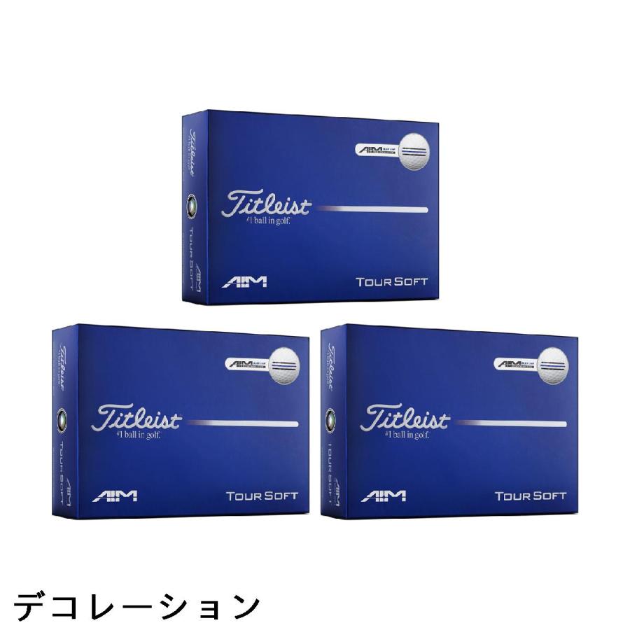 Titleist（タイトリスト） TOUR SOFT TOUR SOFT AIM BLUE ボール 3