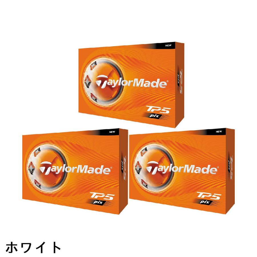 TaylorMade（テーラーメイド） TP5 TP5 pix ボール 3ダースセット
