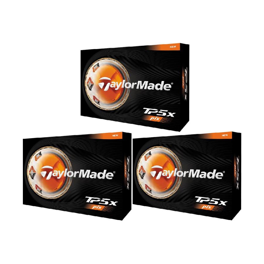 TaylorMade（テーラーメイド） TP5 TP5x pix ボール 3ダースセット