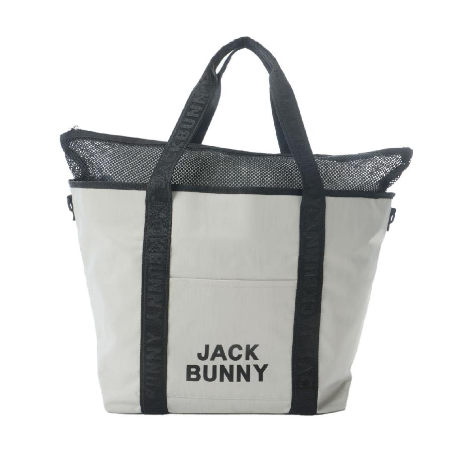 Jack Bunny!!（ジャックバニー） ロゴテープトートバッグ : GDOゴルフ