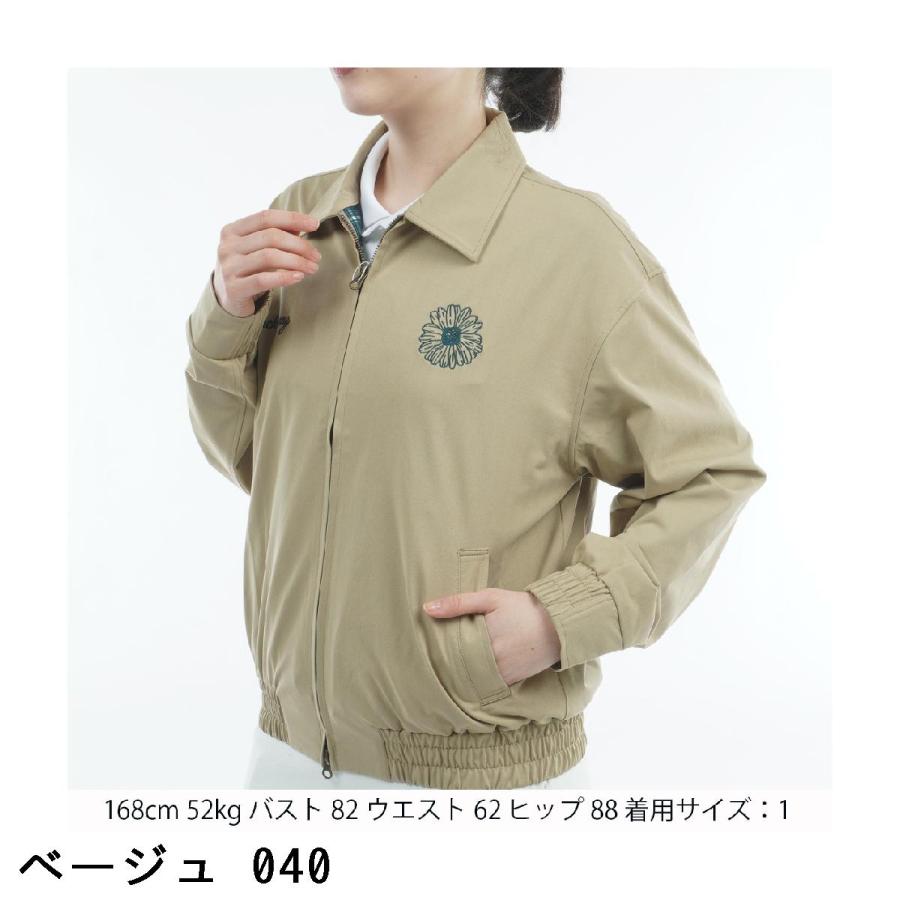 ジャックバニー Jack Bunny!! wondershape ヘリンボーンジャージジップブルゾン レディス_3