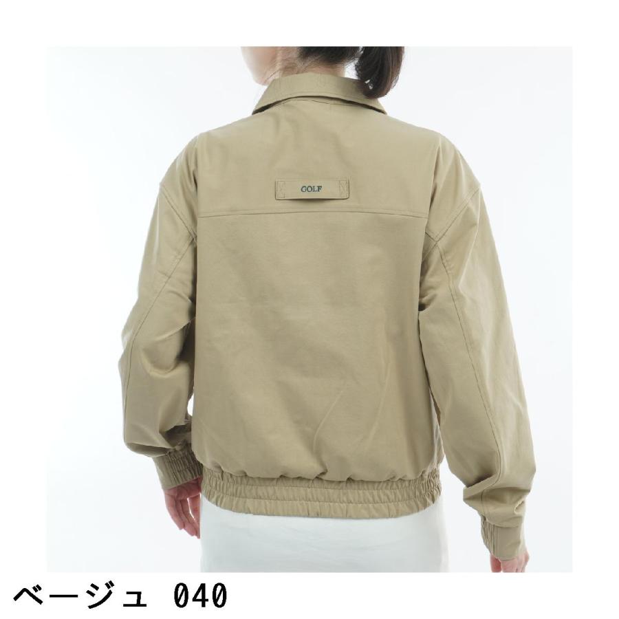 ジャックバニー Jack Bunny!! wondershape ヘリンボーンジャージジップブルゾン レディス_5