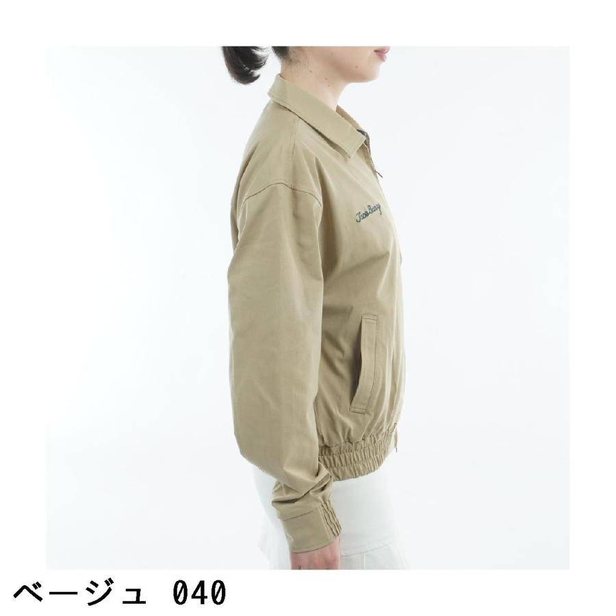 ジャックバニー Jack Bunny!! wondershape ヘリンボーンジャージジップブルゾン レディス_6
