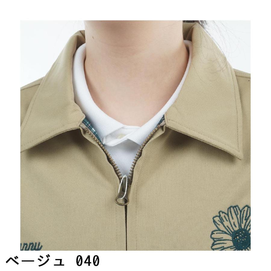 ジャックバニー Jack Bunny!! wondershape ヘリンボーンジャージジップブルゾン レディス_9