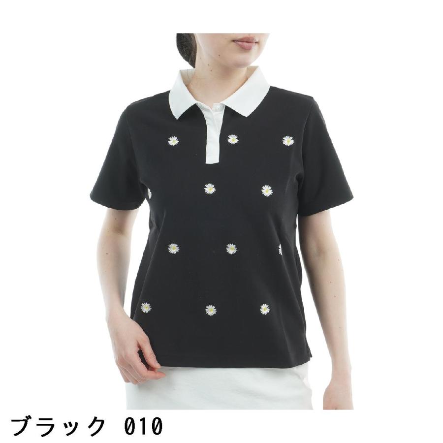 Jack Bunny!!（ジャックバニー） グリッドストレッチ Flower 半袖