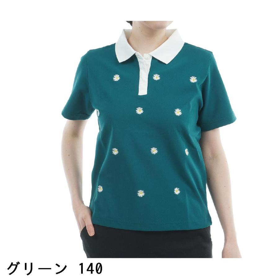 ★新品★ディズニーバケーションクラブ　ポロシャツ Jack Bunny!!（ジャックバニー） グリッドストレッチ Flower 半袖