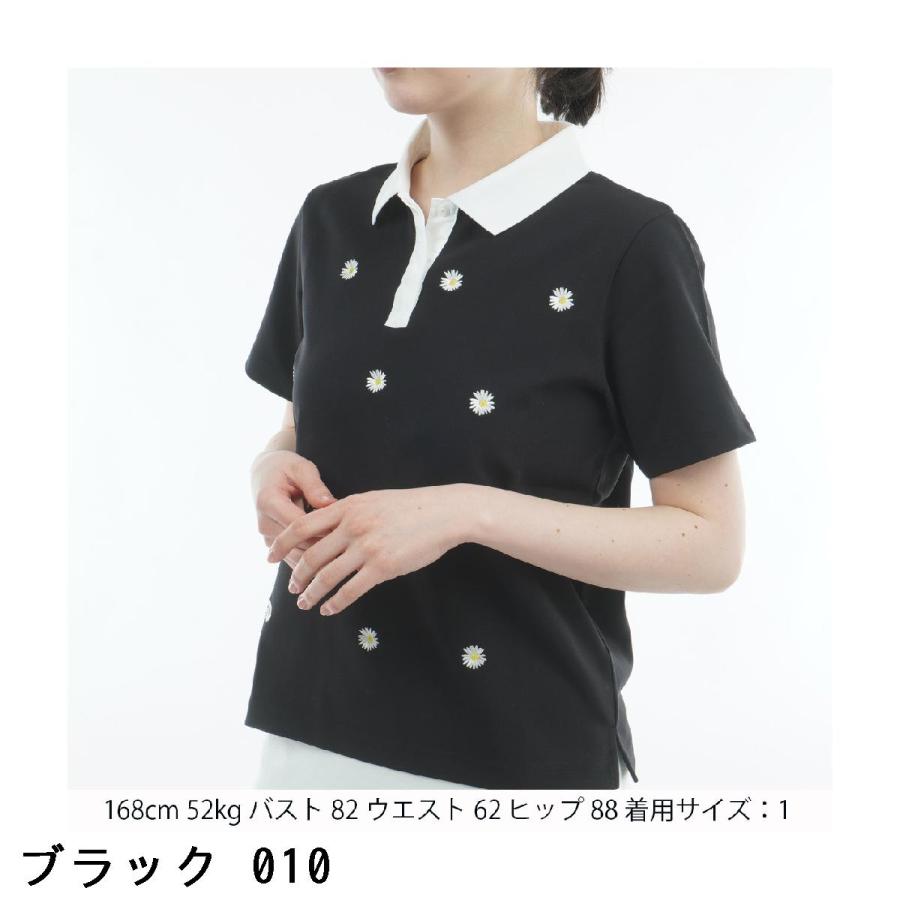 Jack Bunny!!（ジャックバニー） グリッドストレッチ Flower 半袖