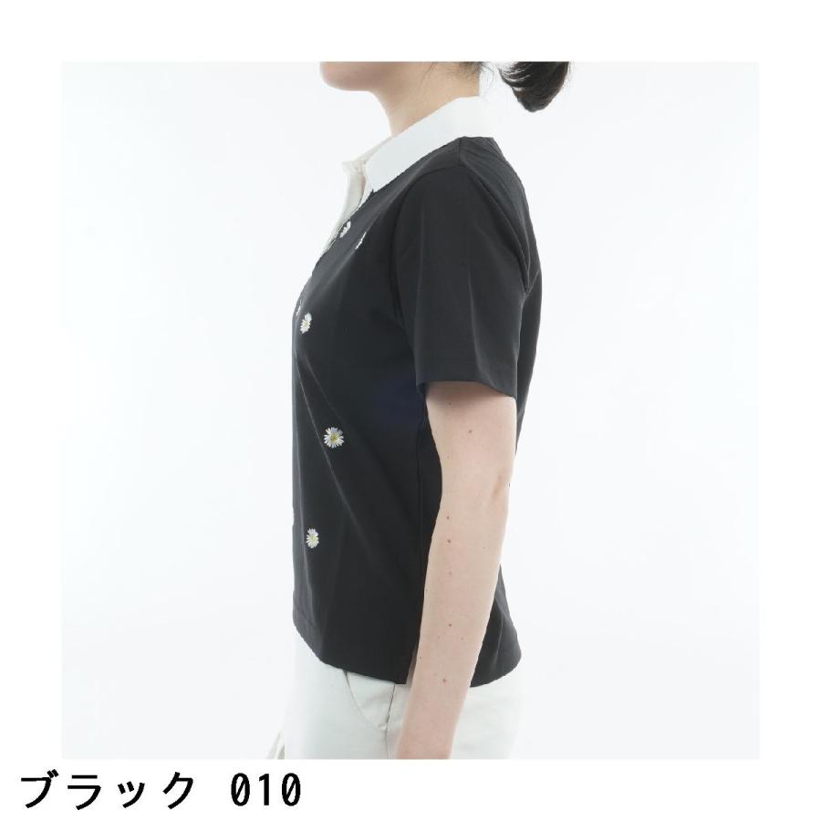 Jack Bunny!!（ジャックバニー） グリッドストレッチ Flower 半袖