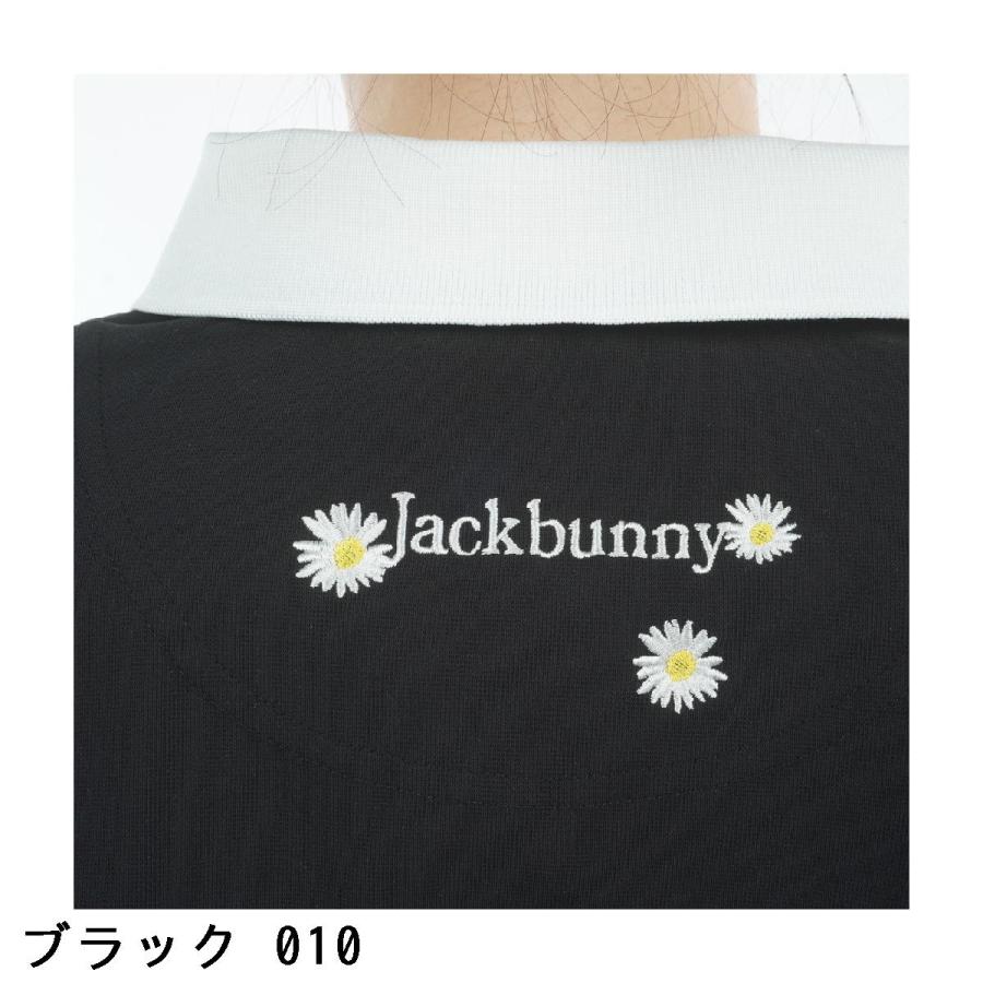 Jack Bunny!!（ジャックバニー） グリッドストレッチ Flower 半袖