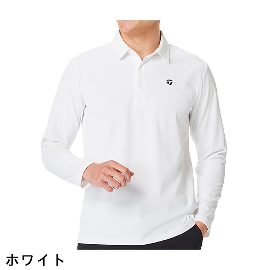 TaylorMade（テーラーメイド） ストレッチ 長袖ポロシャツ : GDOゴルフ