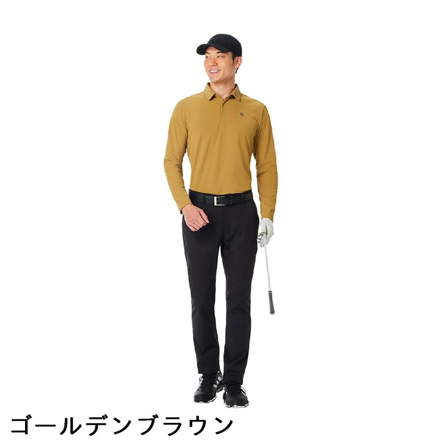 TaylorMade（テーラーメイド） ストレッチ 長袖ポロシャツ : GDOゴルフ