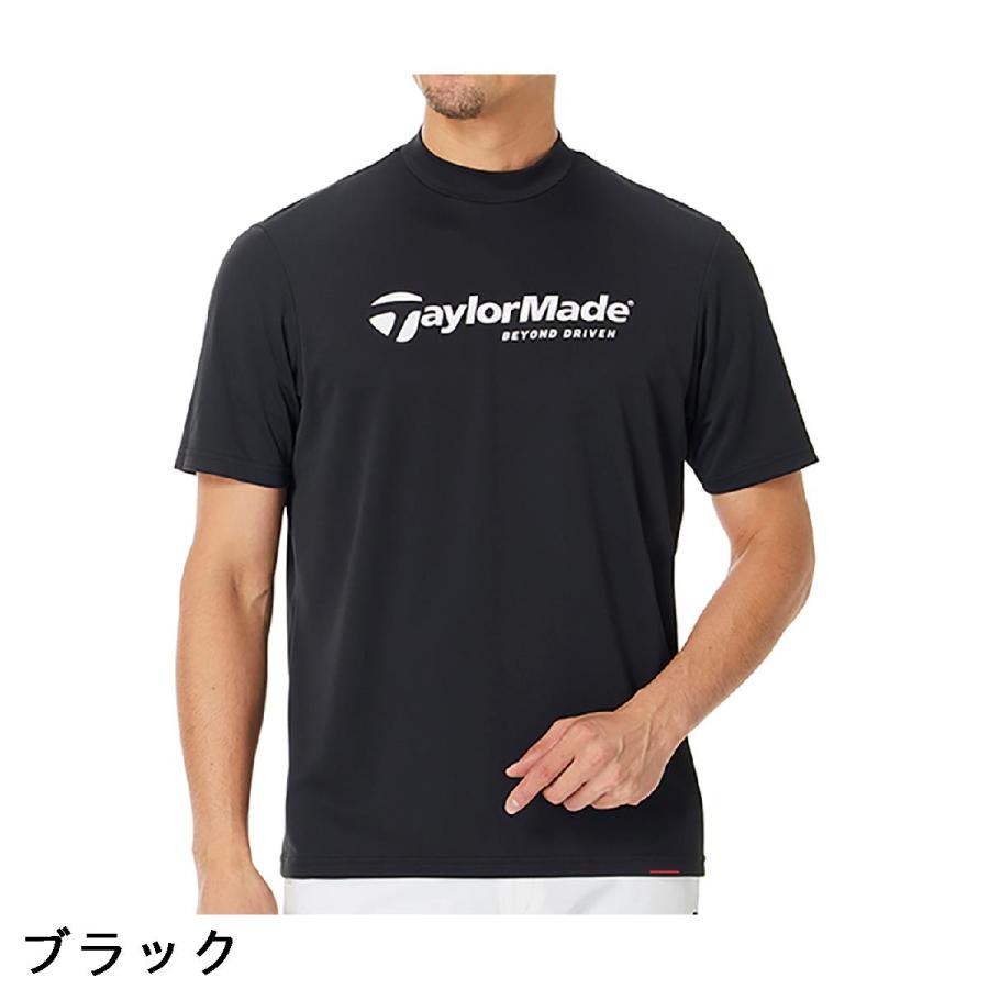 TaylorMade（テーラーメイド） ストレッチ BD モックネック半袖シャツ