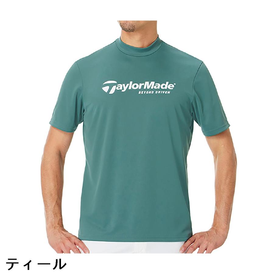 TaylorMade（テーラーメイド） ストレッチ BD モックネック半袖シャツ