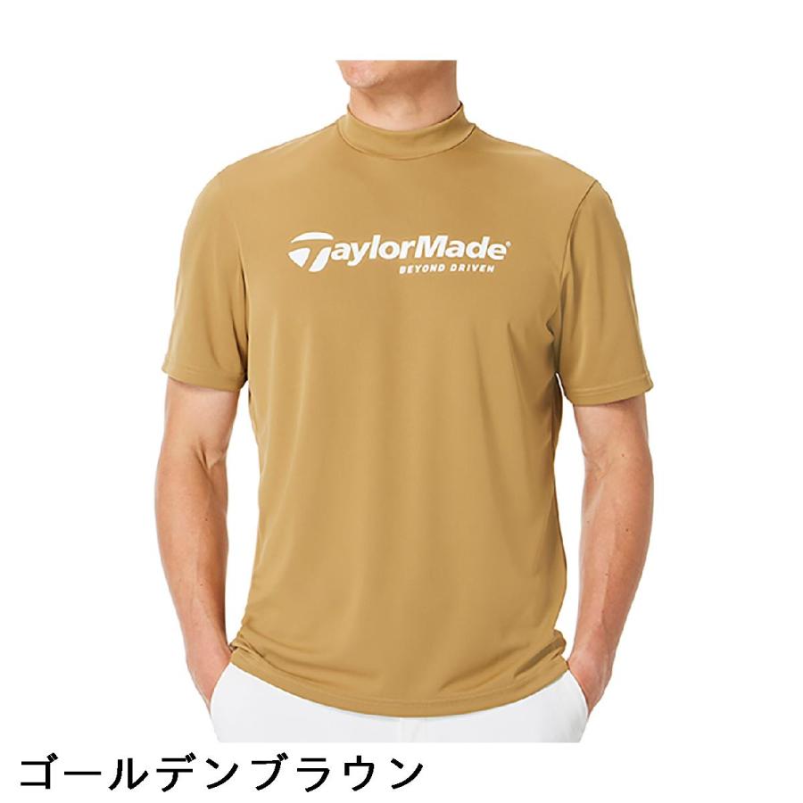 TaylorMade（テーラーメイド） ストレッチ BD モックネック半袖シャツ