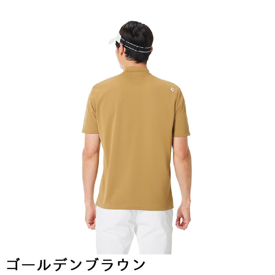 TaylorMade（テーラーメイド） ストレッチ BD モックネック半袖シャツ